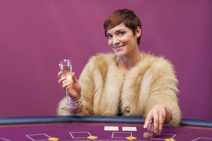 Antarmuka Live Casino bingoslot dengan studio dealer tersedia