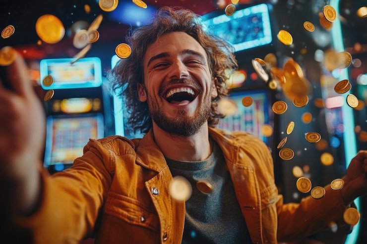 Simbol harimau emas dan fitur bonus dalam Fortune Tiger