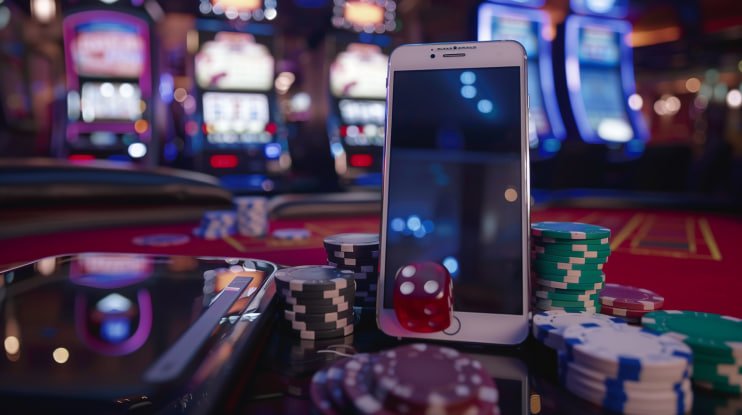 Studio Monopoly Live dengan dealer dan roda Monopoly raksasa di bingoslot